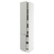 SEKTION / MAXIMERA Gabin alto 2 prtas 4 cjnes +ests, blanco/Havstorp gris claro, 46x61x229 cm