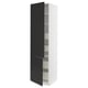 SEKTION / MAXIMERA Gabin alto 2 prtas 4 cjnes +ests, blanco/Nickebo Carbón mate, 61x61x229 cm