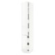 SEKTION / MAXIMERA Gabin alto 2 prtas 4 cjnes +ests, blanco/Ringhult blanco, 38x61x229 cm