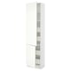 SEKTION / MAXIMERA Gabin alto 2 prtas 4 cjnes +ests, blanco/Vallstena blanco, 61x37x229 cm
