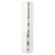 SEKTION / MAXIMERA Gabin alto 2 prtas 4 cjnes +ests, blanco/Vallstena blanco, 38x37x203 cm