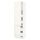 SEKTION / MAXIMERA Gabin alto 2 prtas 4 cjnes +ests, blanco/Veddinge blanco, 61x61x229 cm