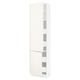 SEKTION / MAXIMERA Gabin alto 2 prtas 4 cjnes +ests, blanco/Veddinge blanco, 61x37x229 cm