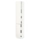 SEKTION / MAXIMERA Gabin alto 2 prtas 4 cjnes +ests, blanco/Veddinge blanco, 38x37x203 cm