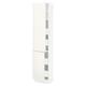 SEKTION / MAXIMERA Gabin alto 2 prtas 4 cjnes +ests, blanco/Veddinge blanco, 46x37x203 cm