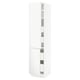SEKTION / MAXIMERA Gabin alto 2 prtas 4 cjnes +ests, blanco/Voxtorp blanco mate, 46x61x203 cm