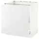 SEKTION / MAXIMERA Gabin bajo p/tarja y bote de basura, blanco/Ringhult blanco, 76x61x76 cm
