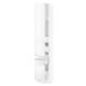 SEKTION / MAXIMERA Gabinete alto 2 puertas 4 cajones, blanco/Ringhult blanco, 46x37x229 cm