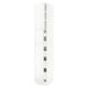 SEKTION / MAXIMERA Gabinete alto 2 puertas 5 cajones, blanco/Ringhult blanco, 38x61x229 cm