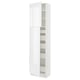 SEKTION / MAXIMERA Gabinete alto 2 puertas 5 cajones, blanco/Ringhult blanco, 61x37x229 cm