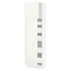 SEKTION / MAXIMERA Gabinete alto 2 puertas 5 cajones, blanco/Veddinge blanco, 61x37x203 cm