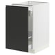 SEKTION / MAXIMERA Gabinete bajo extraíble, blanco/Upplöv Carbón mate, 46x61x76 cm