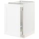 SEKTION / MAXIMERA Gabinete bajo p/bote basura 1 prta, blanco Enköping/blanco efecto madera, 46x61x76 cm