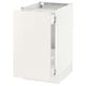 Opción: SEKTION / MAXIMERA Gabinete bajo p/bote basura 1 prta, blanco/Veddinge blanco, 46x61x76 cm