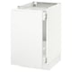 SEKTION / MAXIMERA Gabinete bajo p/bote basura 1 prta, blanco/Voxtorp blanco mate, 46x61x76 cm