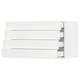 SEKTION / MAXIMERA Gabinete de pared 4 cajones, blanco Enköping/blanco efecto madera, 91x37x51 cm