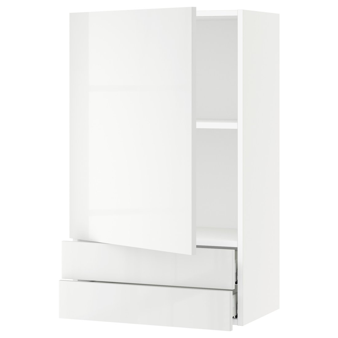 SEKTION / MAXIMERA Gabinete de pared con 2 cajones - blanco/Ringhult