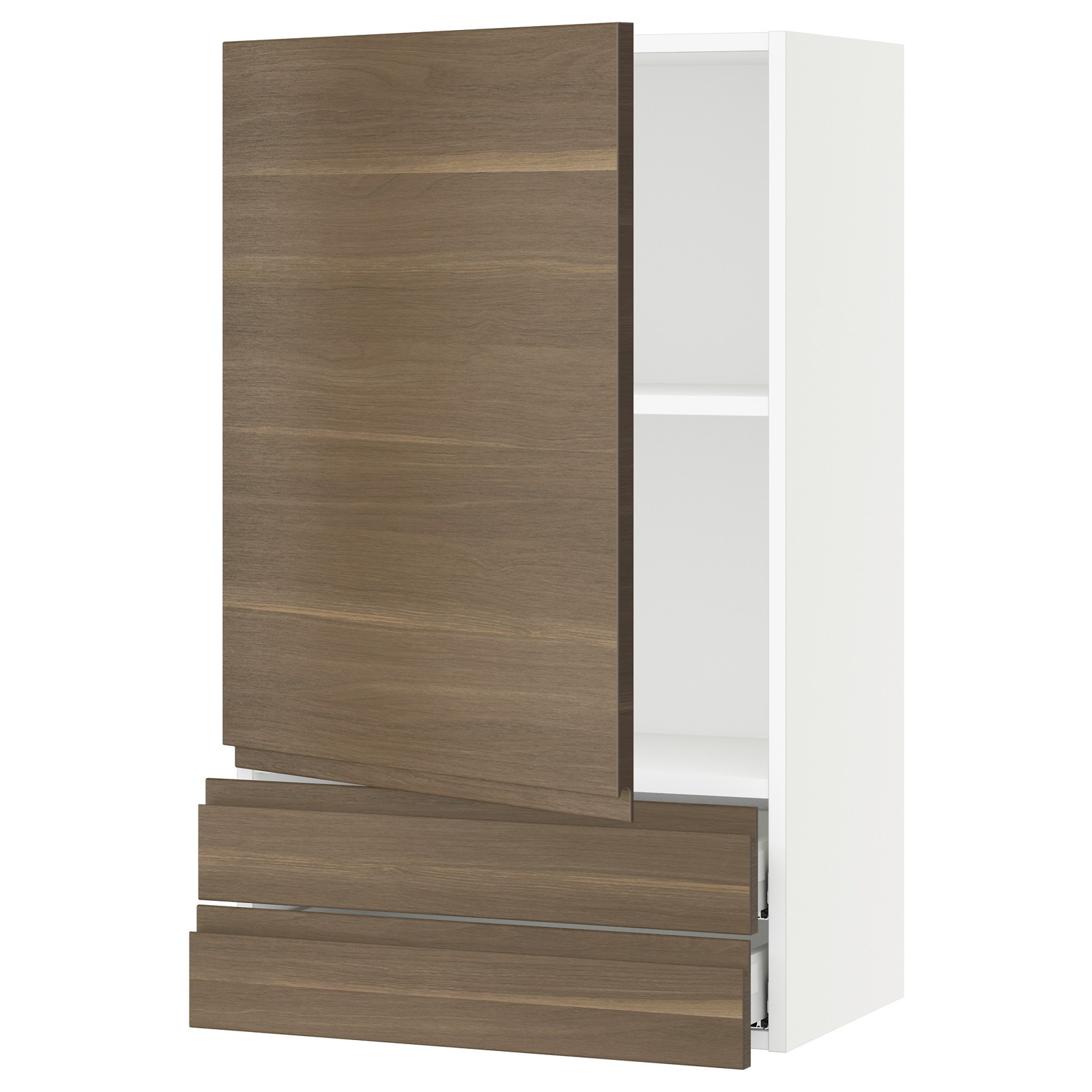 SEKTION / MAXIMERA Gabinete de pared con 2 cajones - blanco/Voxtorp