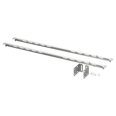 SEKTION Riel superior ventilado y reforzado, galvanizado, 76 cm