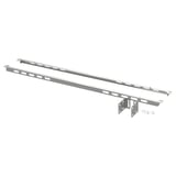 SEKTION Riel superior ventilado y reforzado, galvanizado, 92 cm