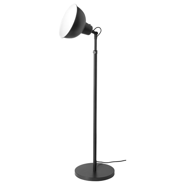 SKURUP Lámpara de piso, negro