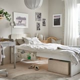 SLÄKT Caja, beige, 55x33x33 cm