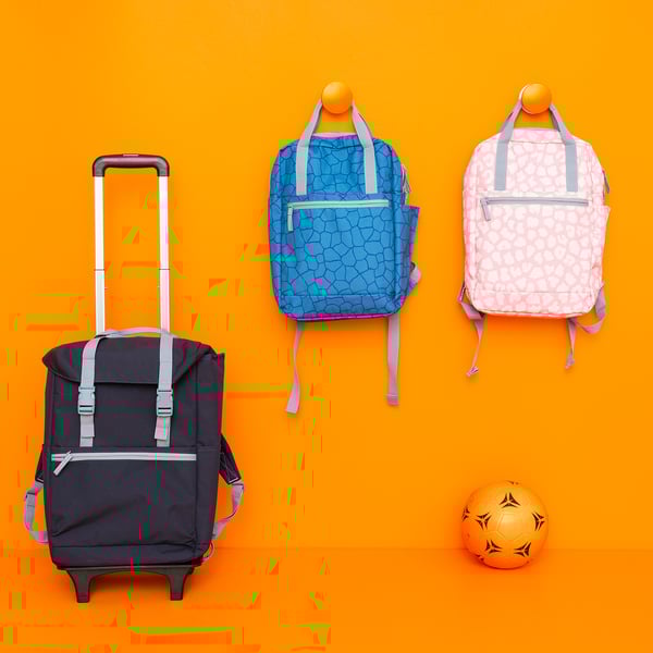 STARTTID Mochila+ruedas, azul, 19 l - IKEA