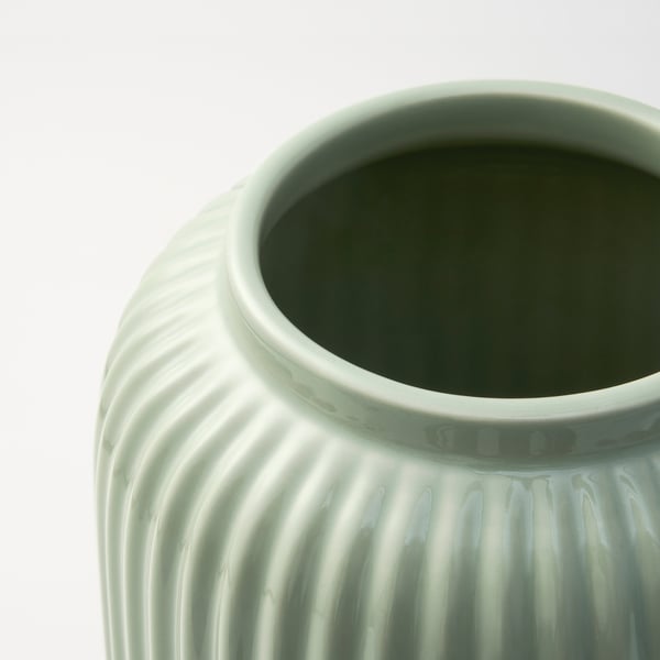 STILREN Florero, turquesa claro, 22 cm