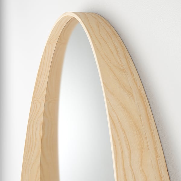 STOCKHOLM Espejo, chapa fresno, 80 cm
