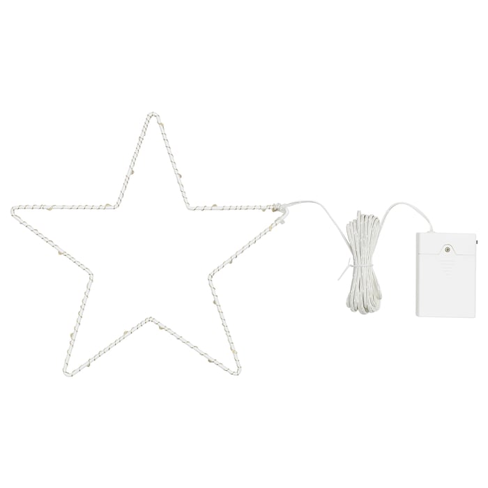 STRÅLA Lámpara de techo LED a pilas/forma de estrella IKEA Mexico
