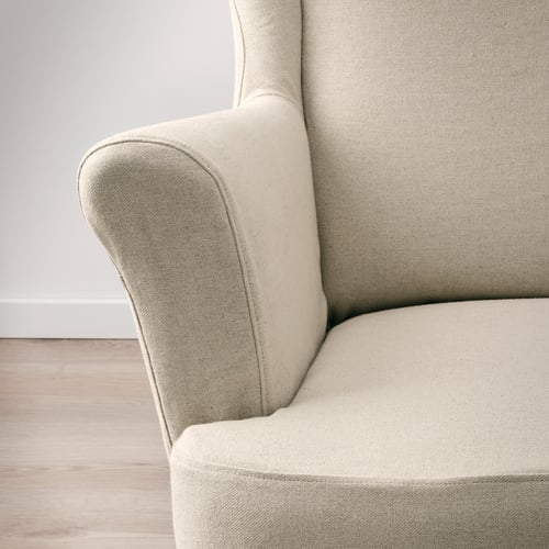 STRANDMON Funda para sillón, Risane natural IKEA