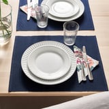 STRIMMIG Plato, blanco, 21 cm