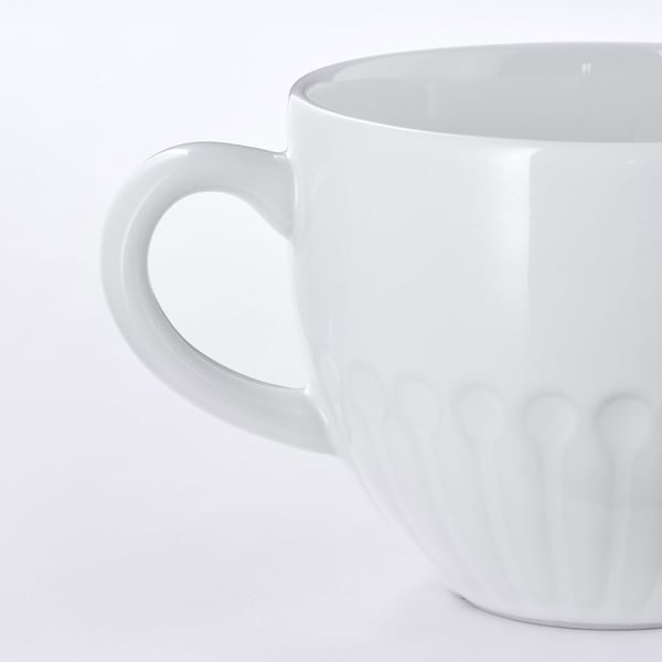 STRIMMIG Taza, blanco, 36 cl