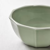 STRIMMIG Tazón, gres gris-verde claro, 15 cm