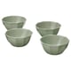 STRIMMIG Tazón, gres gris-verde claro, 15 cm