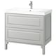 TÄNNFORSEN / ORRSJÖN Mueble de lavabo con cajones/lavabo