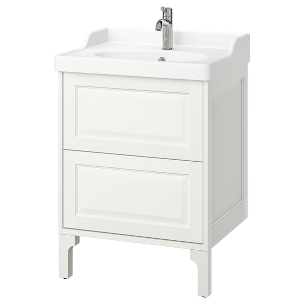 TÄNNFORSEN / RUTSJÖN Mueble de lavabo con cajones/lavabo