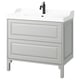 TÄNNFORSEN / RUTSJÖN Mueble de lavabo con cajones/lavabo