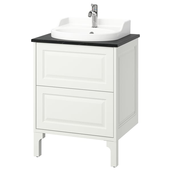 TÄNNFORSEN / RUTSJÖN Mueble de lavabo con cajones/lavabo