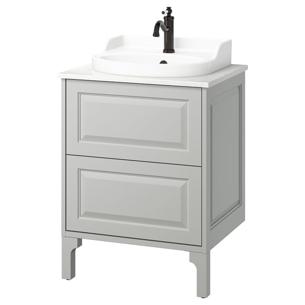 TÄNNFORSEN / RUTSJÖN Mueble de lavabo con cajones/lavabo