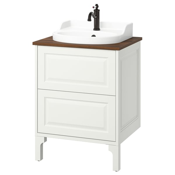 TÄNNFORSEN / RUTSJÖN Mueble de lavabo con cajones/lavabo