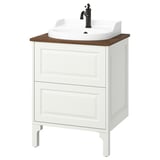 TÄNNFORSEN / RUTSJÖN Mueble de lavabo con cajones/lavabo