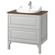 TÄNNFORSEN / RUTSJÖN Mueble de lavabo con cajones/lavabo