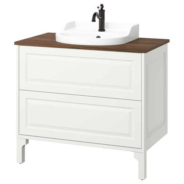 TÄNNFORSEN / RUTSJÖN Mueble de lavabo con cajones/lavabo