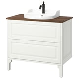 TÄNNFORSEN / RUTSJÖN Mueble de lavabo con cajones/lavabo