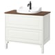 TÄNNFORSEN / RUTSJÖN Mueble de lavabo con cajones/lavabo