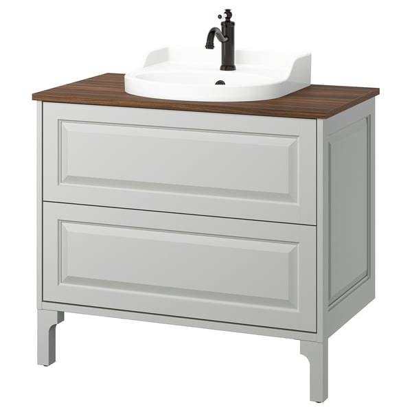 TÄNNFORSEN / RUTSJÖN Mueble de lavabo con cajones/lavabo