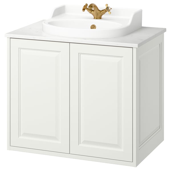 TÄNNFORSEN / RUTSJÖN Mueble de lavabo con cajones/lavabo