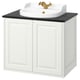TÄNNFORSEN / RUTSJÖN Mueble de lavabo con cajones/lavabo