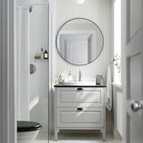 TÄNNFORSEN / RUTSJÖN Mueble de lavabo con cajones/lavabo
